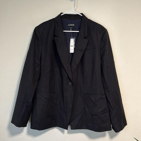 J. Crew Helena blazer in Black city twill - Picture 5 of 12
